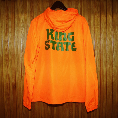 King State Safety Orange Hooded Jacket