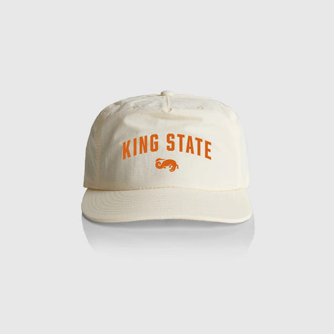 *PRE-SALE* White Nylon King State Hat