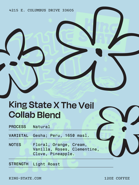 GESHA Peru - King State x The Veil (12oz Bag)